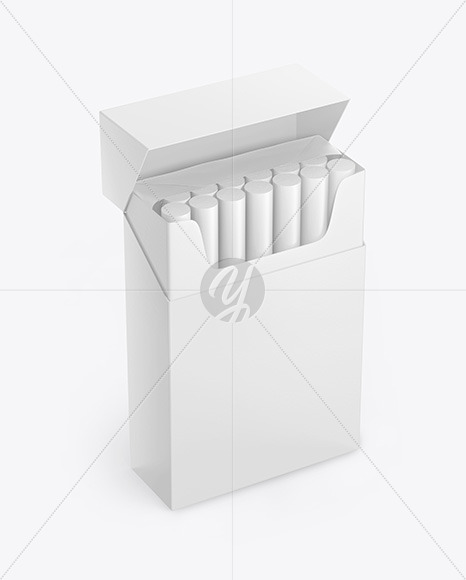 Paper Cigarette Pack Mockup
