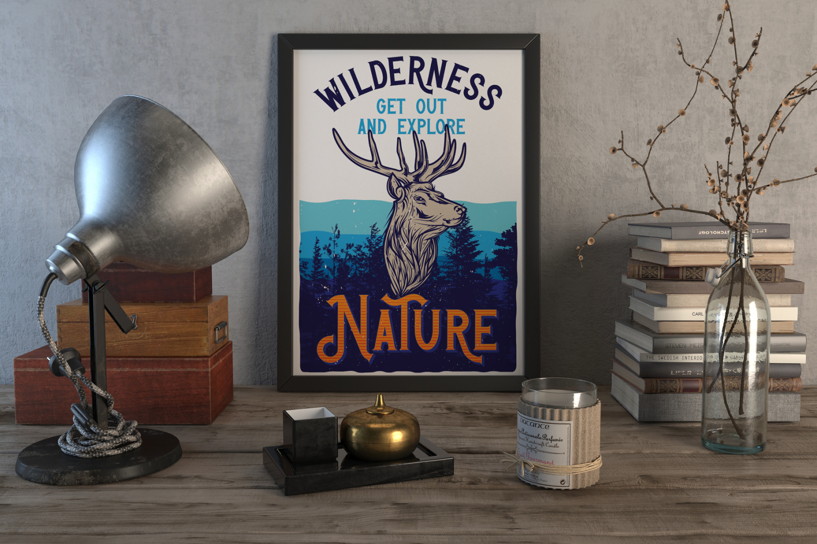 Outdoors Layered Font