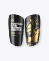 Glossy Football Shin Guards