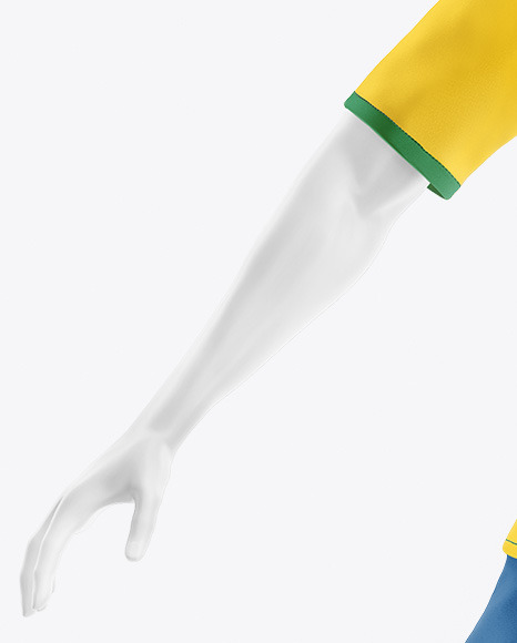 Soccer Team Kit Mockup with Mannequin - Front View