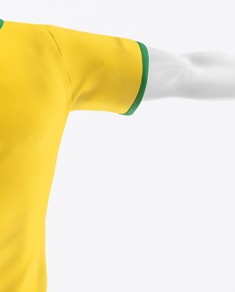 Soccer Team Kit Mockup with Mannequin - Front View