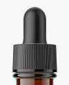 Amber Glass Dropper Bottle Mockup Amber Glass Dropper Bottle Mockup