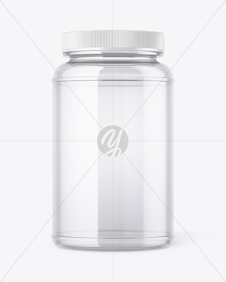 Empty Pills Bottle Mockup