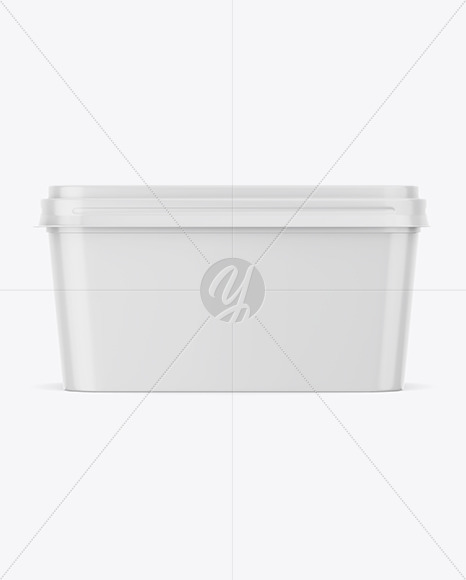 Plastic Container Mockup