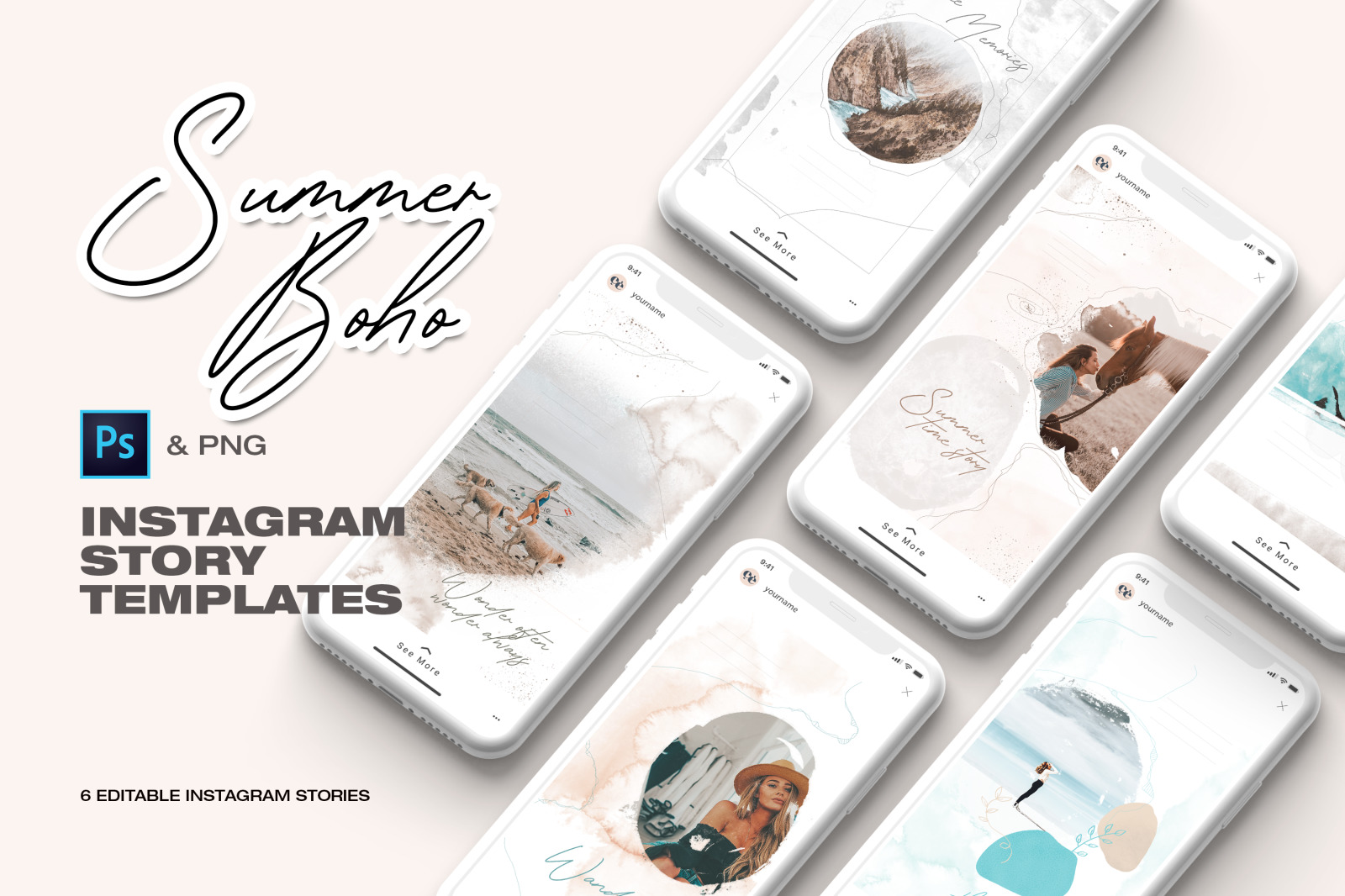 Summer Instagram Story Templates