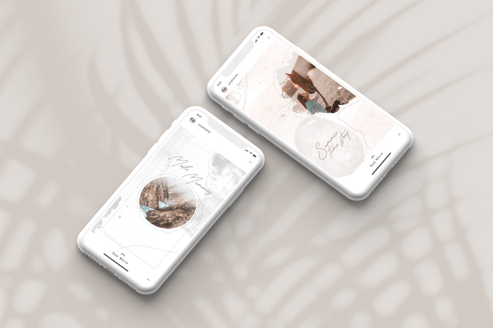 Summer Instagram Story Templates