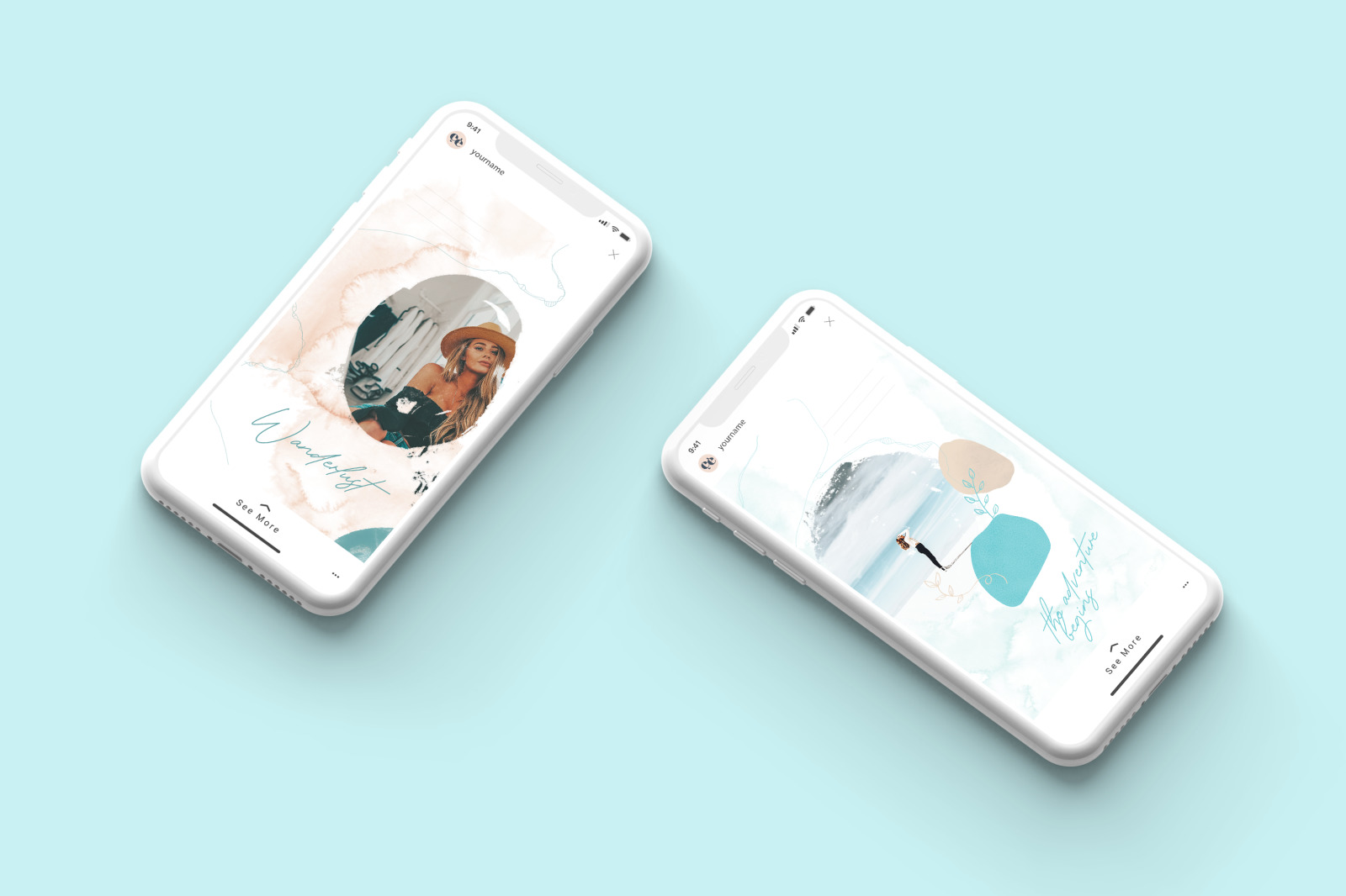 Summer Instagram Story Templates