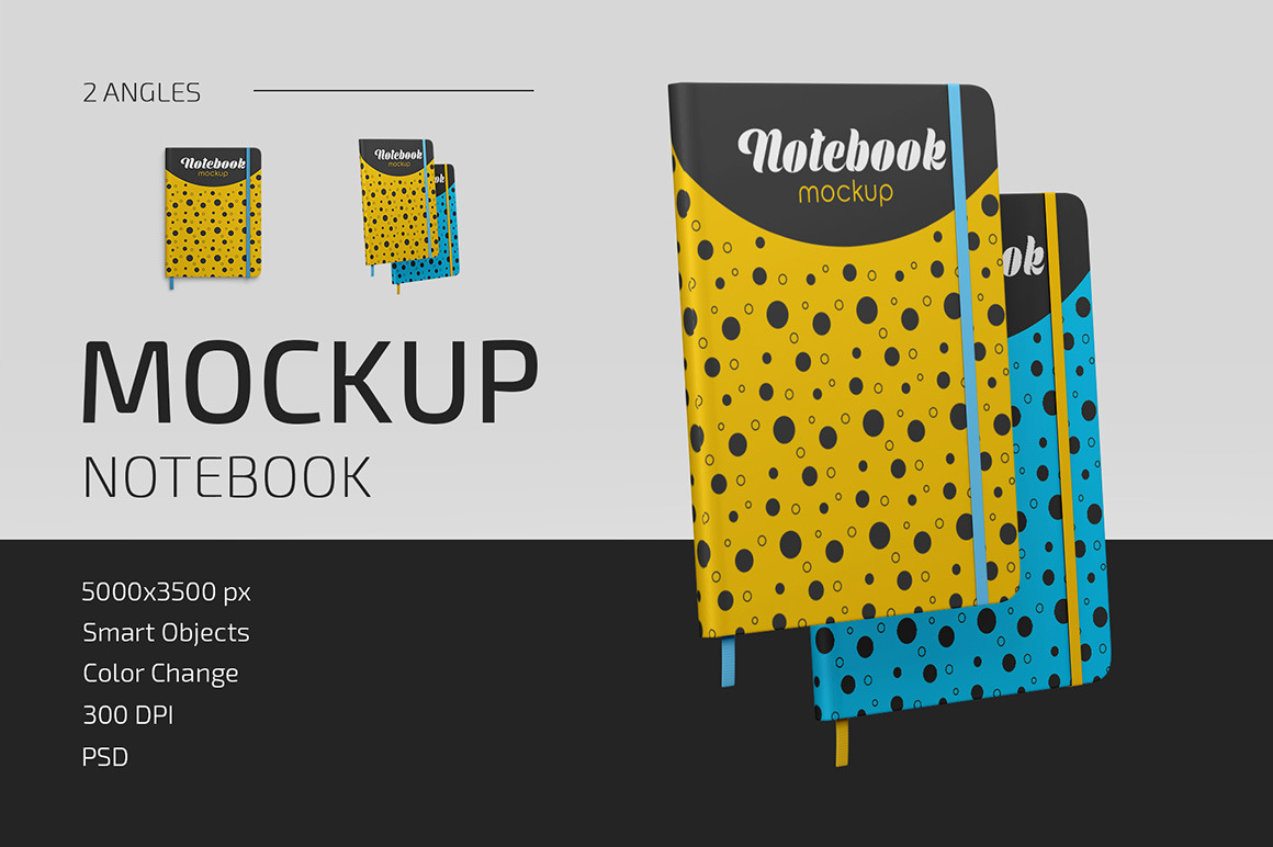 Notebook Mockup Set