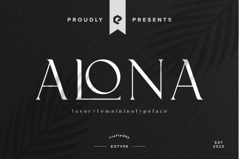Alona Multipurpose Elegeant Luxury Font - Fonts