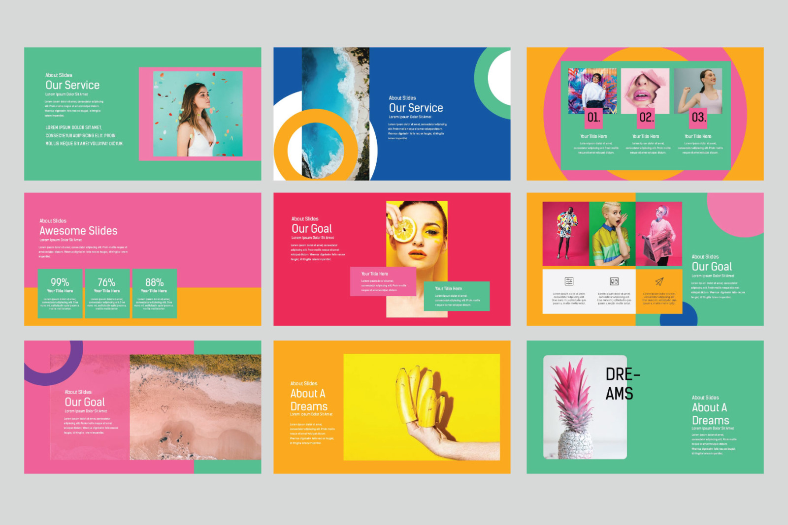 LookBook Pastel Keynote LookBook Pastel Keynote