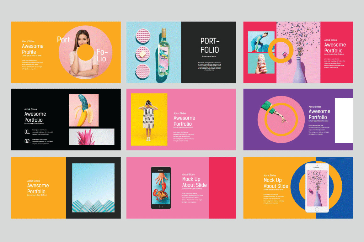 LookBook Pastel Powerpoint LookBook Pastel Powerpoint