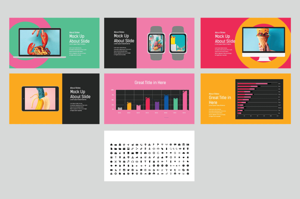 LookBook Pastel Powerpoint LookBook Pastel Powerpoint