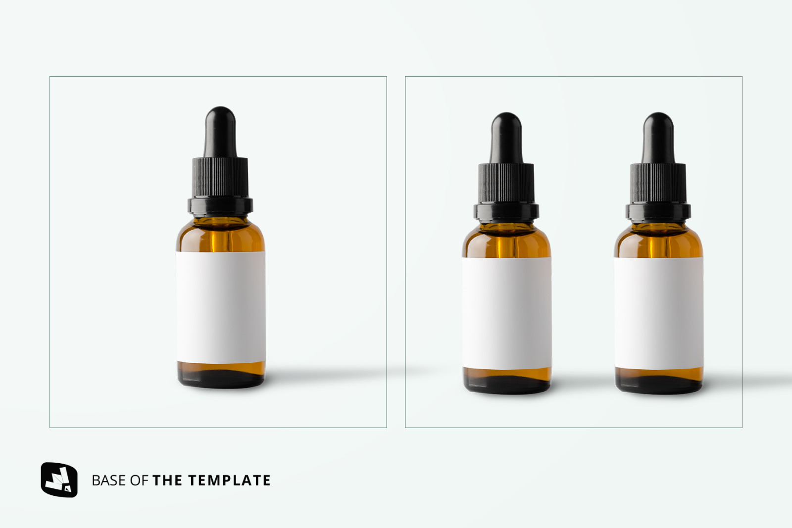 Essential Oil Bottle Packaging Mockup