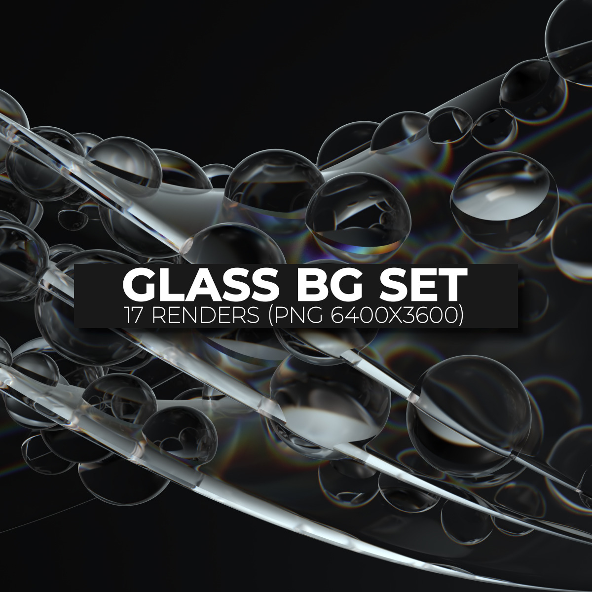 Glass Backgrounds Set