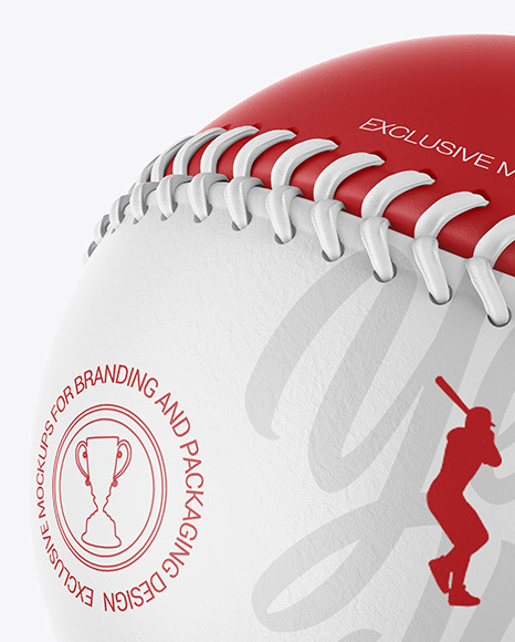 Baseball Ball Mockup