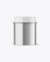 Metallic Paint Can Mockup