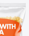 Plastic Bag With Farfalle Pasta Mockup