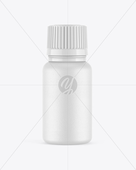 Ceramic Pills Bottle Mockup