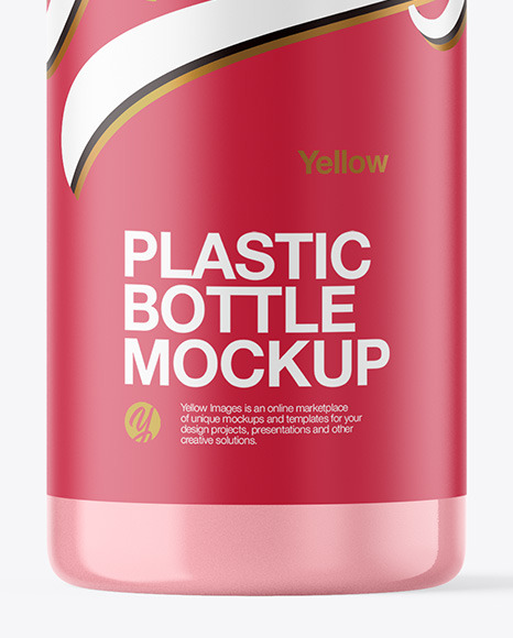 Clear Liquid Soap Bottle with Pump Mockup