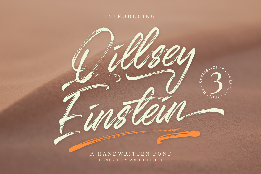 Qillsey Einstein - A Handwritten Font