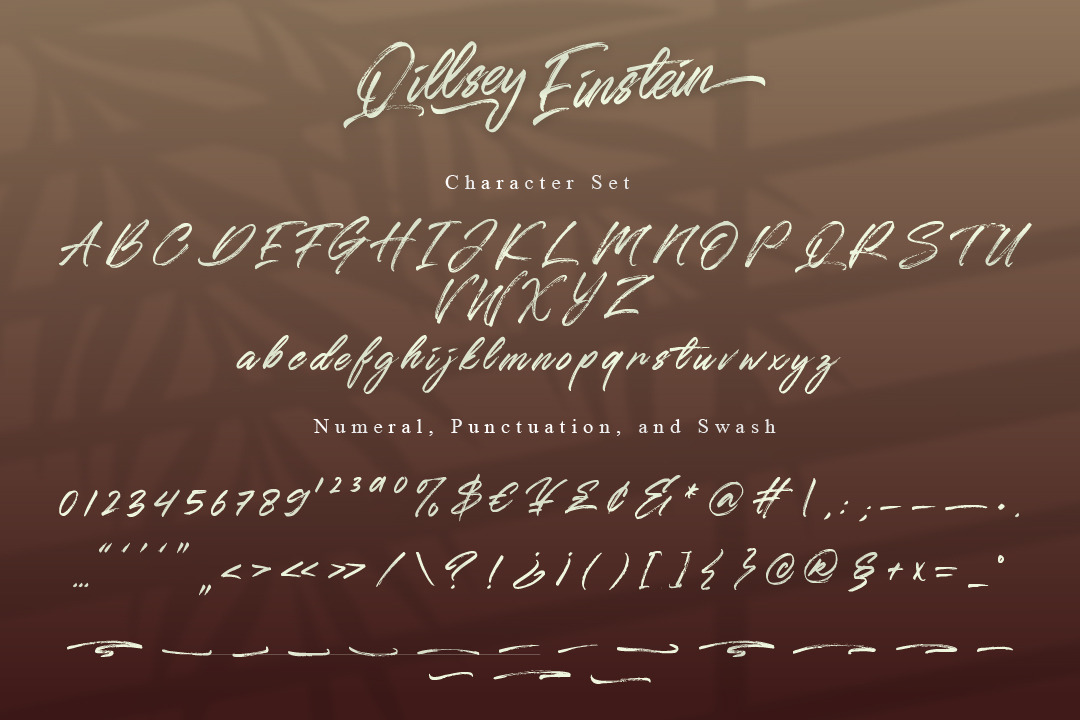 Qillsey Einstein - A Handwritten Font