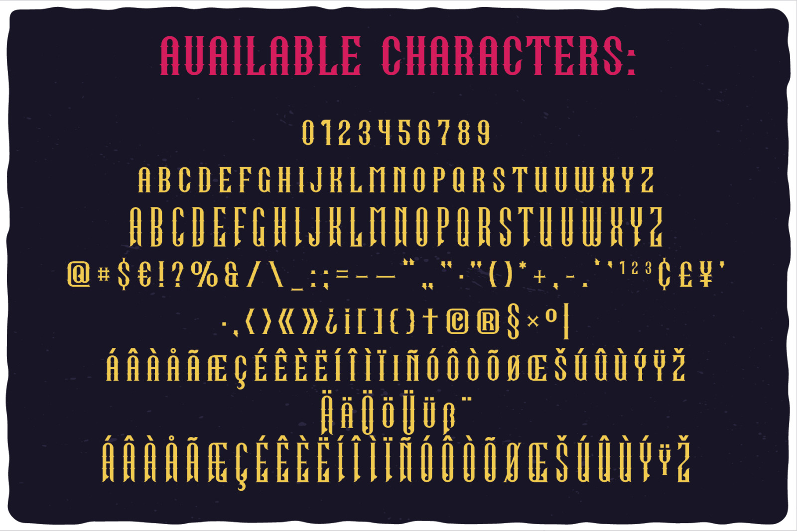 Tattoo Master label font