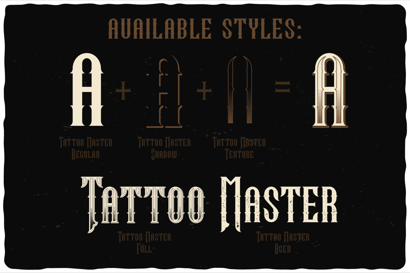 Tattoo Master label font