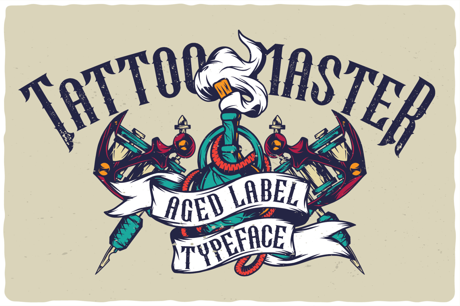 Tattoo Master label font