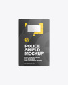 Police Shield Mockup