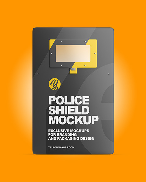 Police Shield Mockup