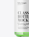 Clear Glass Bottle Mockup