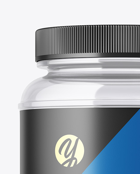 Clear Pills Bottle Mockup