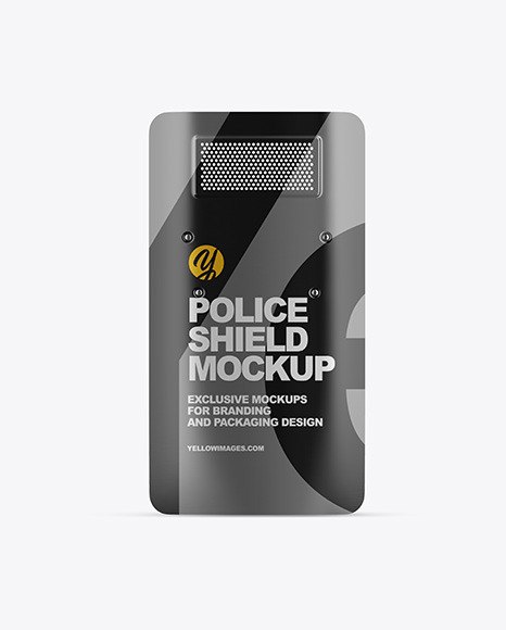 Police Shield Mockup