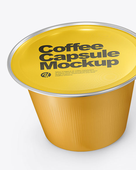 Coffee Capsules Mockup