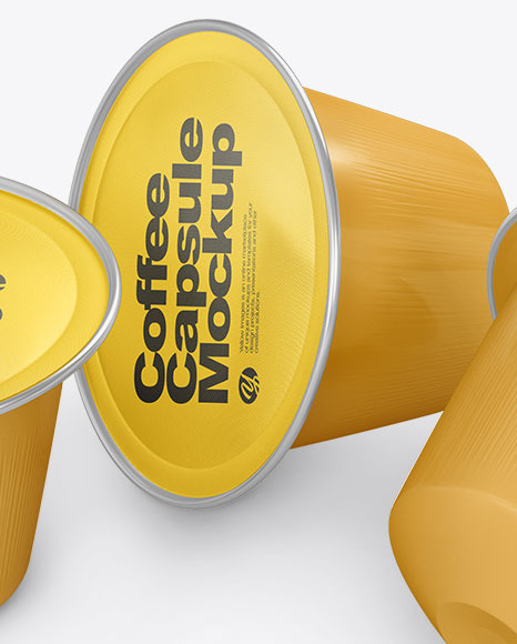 Coffee Capsules Mockup