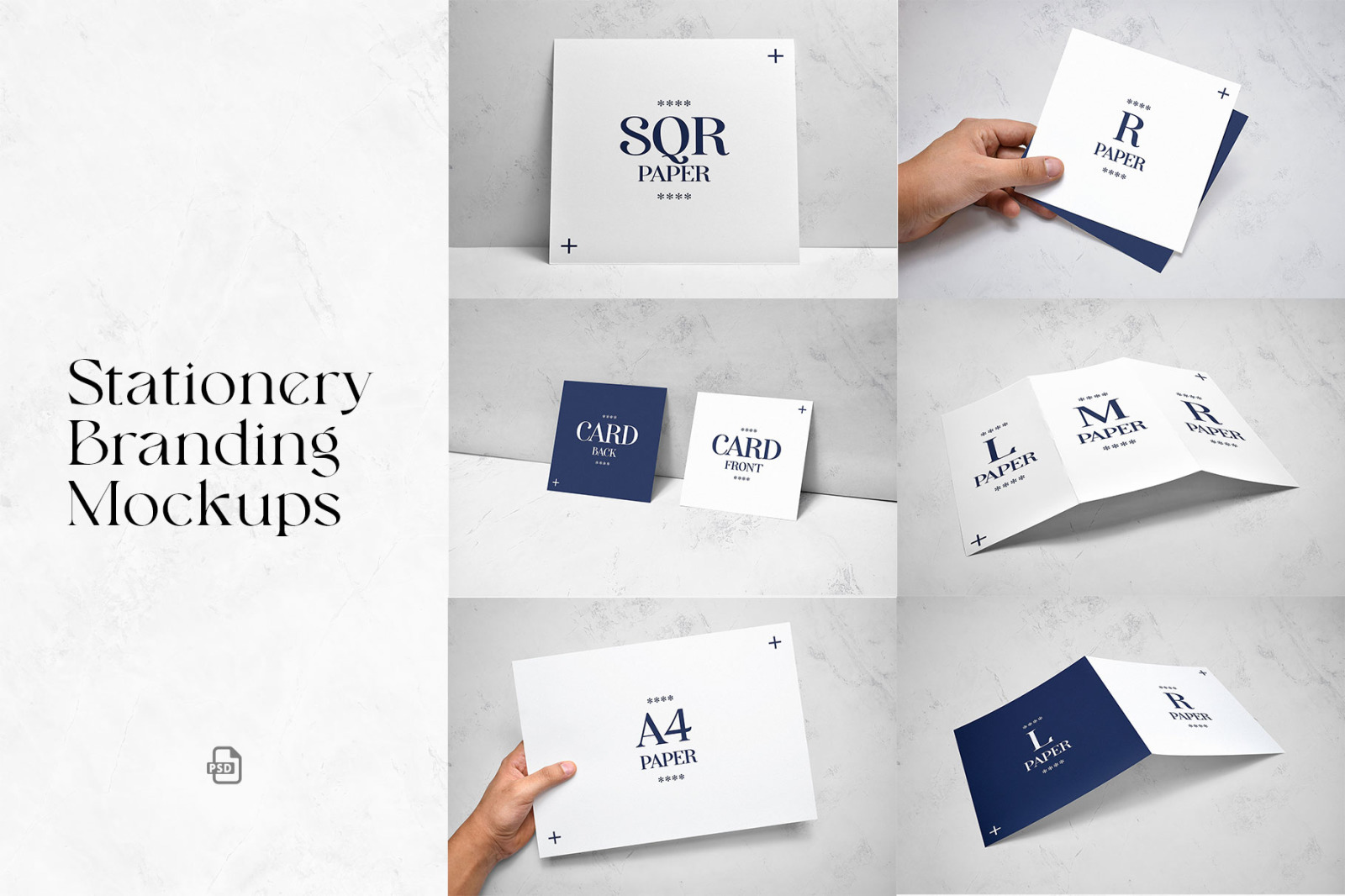 Stationery &amp; Branding Mockups Vol.5