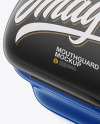 Open Mouthguard Case Mockup - Half Side View