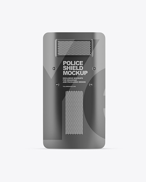 Police Shield Mockup