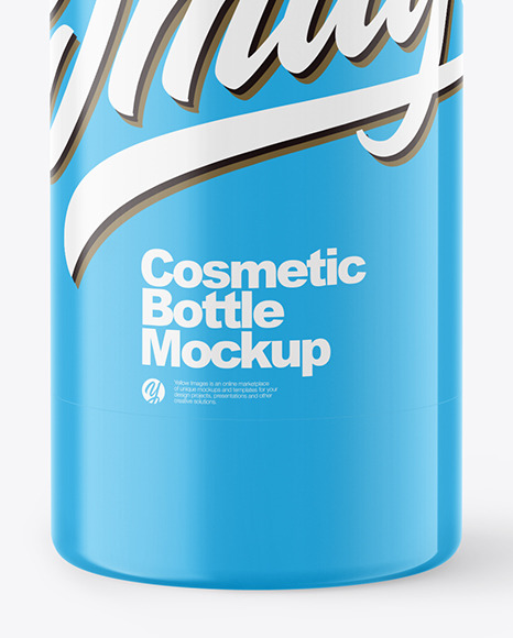 Glossy Foamer Bottle Mockup