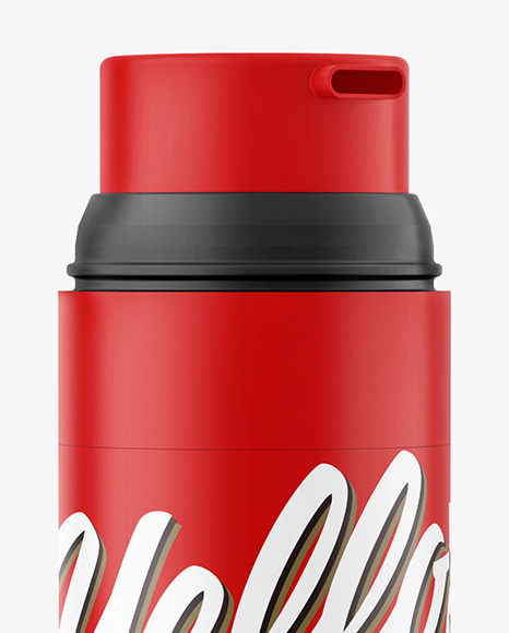 Matte Foamer Bottle Mockup