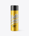 Metallic Foamer Bottle Mockup