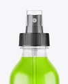 Clear Spray Bottle Mockup