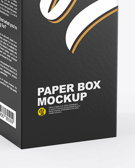 Spray Bottle with Paper Box Mockup