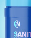 Glossy Opened Sanitizing Wipes Canister Mockup