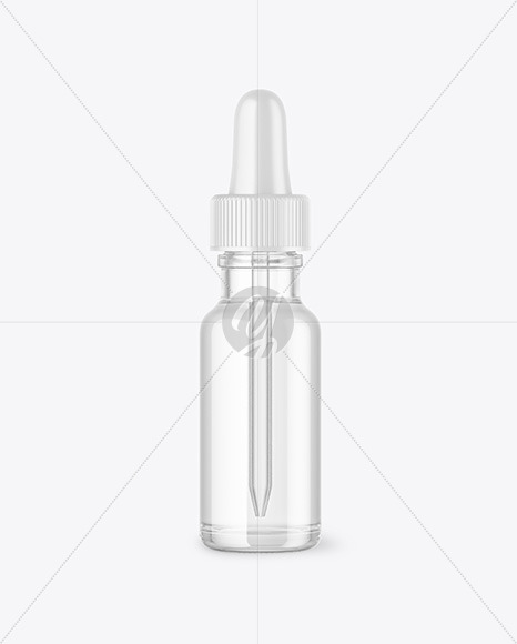 Glass Dropper Bottle Mockup