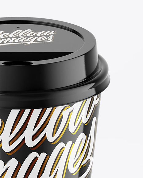 Glossy Coffee Cup Mockup Glossy Coffee Cup Mockup