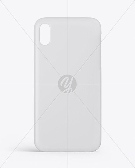 iPhone X Matte Case Mockup