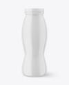 Glossy Plastic Bottle Mockup