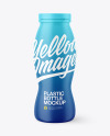 Matte Plastic Bottle Mockup