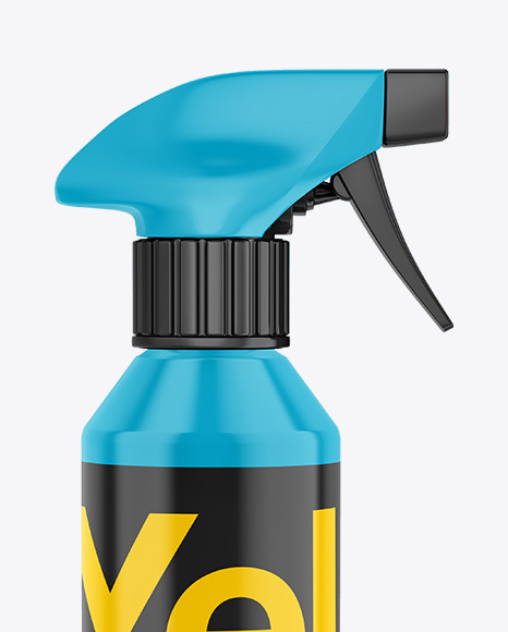 Trigger Spray Bottle Mockup